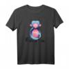 Affen T-Shirt Monkey Flow – Minimalistisches Tiermotiv mit Spruch für Tierliebhaber & Designfans