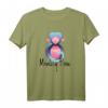Affen T-Shirt Monkey Flow – Minimalistisches Tiermotiv mit Spruch für Tierliebhaber & Designfans