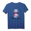 Affen T-Shirt Monkey Flow – Minimalistisches Tiermotiv mit Spruch für Tierliebhaber & Designfans