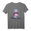 Affen T-Shirt Monkey Flow – Minimalistisches Tiermotiv mit Spruch für Tierliebhaber & Designfans