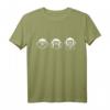 Drei Weisen Affen T-Shirt - Lustiges See Hear Speak No Evil Design, Klassisch Geschnitten, Doppelt Genähter Saum