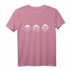 Drei Weisen Affen T-Shirt - Lustiges See Hear Speak No Evil Design, Klassisch Geschnitten, Doppelt Genähter Saum
