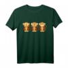 Drei Affen T-Shirt - See, Hear, Speak No Evil Design, Humorvolles Tiermotiv Shirt als Geschenk oder Alltagslook