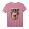 Lustiges Affen T-Shirt zum HapFrog - Klassisch geschnitten, doppelt genähter Saum, ideales Geschenk für Geburtstagsparty