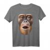 Lustiges Affen T-Shirt zum HapFrog - Klassisch geschnitten, doppelt genähter Saum, ideales Geschenk für Geburtstagsparty