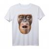 Lustiges Affen T-Shirt zum HapFrog - Klassisch geschnitten, doppelt genähter Saum, ideales Geschenk für Geburtstagsparty