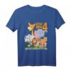 Kinder 4. Geburtstag T-Shirt mit Tieren - Niedliches Zoo Outfit für Mädchen & Jungen zum Geburtstag & Zoo Besuch