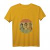 Damen Three Wise Monkeys T-Shirt mit V-Ausschnitt – Trendiges Gesellschaftssymbol für VR, AR & Metaverse Fans