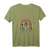 Damen Three Wise Monkeys T-Shirt mit V-Ausschnitt – Trendiges Gesellschaftssymbol für VR, AR & Metaverse Fans