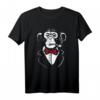 Lustiges Affen T-Shirt mit Pfeife | Affen Kostüm für Tierliebhaber & Zoowärter | Originelles Geschenk zum Geburtstag