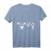 Zoo Tierpfleger Geschenkidee - EKG Herzschlag Affe T-Shirt für Tierliebhaber, Geburtstags- & Weihnachtsgeschenk