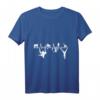 Zoo Tierpfleger Geschenkidee - EKG Herzschlag Affe T-Shirt für Tierliebhaber, Geburtstags- & Weihnachtsgeschenk