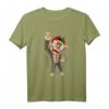 Mexiko Flagge - Jubelnder Affe Fan T-Shirt für Mexiko-Liebhaber & Souvenir für Urlauber