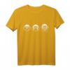 Drei Affen T-Shirt mit lustigem Spruch – Klassisch geschnitten, langlebig, perfekt für Freunde humorvoller Sprüche