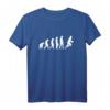Rugby Evolution - vom Affen zum Rugbyspieler T-Shirt für Fans, Trainer & Rugbyclub-Mitglieder