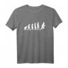 Rugby Evolution - vom Affen zum Rugbyspieler T-Shirt für Fans, Trainer & Rugbyclub-Mitglieder