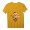 Damen Timon der Affe T-Shirt mit V-Ausschnitt - Lustiges Disney Fanartikel für Kinder, Junggesellenabend & Partygänger