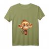 Damen Timon der Affe T-Shirt mit V-Ausschnitt - Lustiges Disney Fanartikel für Kinder, Junggesellenabend & Partygänger