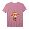 Damen Timon der Affe T-Shirt mit V-Ausschnitt - Lustiges Disney Fanartikel für Kinder, Junggesellenabend & Partygänger