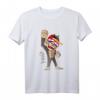 Kroatien Flagge - Jubelnder Affe Fan T-Shirt - Stolzes Kroatien Supporter-Shirt & Souvenir für Kroatien-Liebhaber