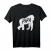 Papa Gorilla Ape T-Shirt – Tierliebhaber Geschenkidee für Affen, Gorillas & Wildlife, perfekt für Vatertag & Geburtstag