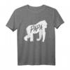 Papa Gorilla Ape T-Shirt – Tierliebhaber Geschenkidee für Affen, Gorillas & Wildlife, perfekt für Vatertag & Geburtstag