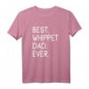 Best Whippet Dad Ever Hundepapa T-Shirt – Humorvolles Geschenk für Hundeliebhaber, Hundebesitzer & Windhundfans zum Geburtstag, Vatertag & Weihnachten
