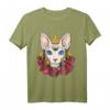 Sphynx Katze ägyptische Göttin Bastet Pharao Pyramiden T-Shirt – Exklusives Mythologie Design für Katzen- und Ägypten-Fans