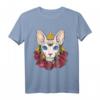 Sphynx Katze ägyptische Göttin Bastet Pharao Pyramiden T-Shirt – Exklusives Mythologie Design für Katzen- und Ägypten-Fans