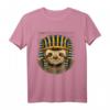 Faultier Ägyptischer Pharao T-Shirt – Originelles Geschenk für Faultier-, Ägypten- und Pyramidenliebhaber, geeignet für Geburtstag & Weihnachten