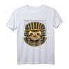 Faultier Ägyptischer Pharao T-Shirt – Originelles Geschenk für Faultier-, Ägypten- und Pyramidenliebhaber, geeignet für Geburtstag & Weihnachten