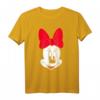 HapFrog Minnie Mouse Big Face T-Shirt - Offizielles Disney Merchandise für Damen, Herren, Jungen und Mädchen
