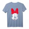 HapFrog Minnie Mouse Big Face T-Shirt - Offizielles Disney Merchandise für Damen, Herren, Jungen und Mädchen