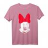 HapFrog Minnie Mouse Big Face T-Shirt - Offizielles Disney Merchandise für Damen, Herren, Jungen und Mädchen