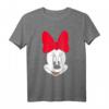 HapFrog Minnie Mouse Big Face T-Shirt - Offizielles Disney Merchandise für Damen, Herren, Jungen und Mädchen