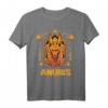 Geometrisches Anubis T-Shirt – Ägyptischer Gott des Todes Grafik Tee für Geschichtslehrer, Mythologie-Fans & Kulturelle Geschenke