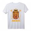 Geometrisches Anubis T-Shirt – Ägyptischer Gott des Todes Grafik Tee für Geschichtslehrer, Mythologie-Fans & Kulturelle Geschenke