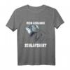 Mein Lieblings Schlafshirt Geschenk Mäuse Maus T-Shirt – Lustiges Bequemes Schlafshirt für Mäuseliebhaber, Weihnachten & Geburtstag