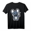 Maus T-Shirt für Kinder - Süßes Comic Mäuse Design, Klassisch geschnitten, Doppelter Saum
