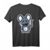 Maus T-Shirt für Kinder - Süßes Comic Mäuse Design, Klassisch geschnitten, Doppelter Saum