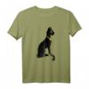 Bastet Katze Ägyptische Katzengöttin T-Shirt – Originelles Geschenk für Ägypten- und Archäologie-Liebhaber zu Geburtstagen, Weihnachten & besonderen Anlässen