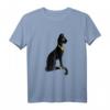 Bastet Katze Ägyptische Katzengöttin T-Shirt – Originelles Geschenk für Ägypten- und Archäologie-Liebhaber zu Geburtstagen, Weihnachten & besonderen Anlässen