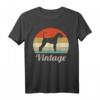 Airedale Terrier Vintage Retro Style Hunde T-Shirt - Klassisch geschnitten, perfekt für Hunde- und Vintage-Liebhaber