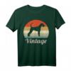 Airedale Terrier Vintage Retro Style Hunde T-Shirt - Klassisch geschnitten, perfekt für Hunde- und Vintage-Liebhaber