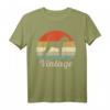 Airedale Terrier Vintage Retro Style Hunde T-Shirt - Klassisch geschnitten, perfekt für Hunde- und Vintage-Liebhaber