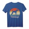 Airedale Terrier Vintage Retro Style Hunde T-Shirt - Klassisch geschnitten, perfekt für Hunde- und Vintage-Liebhaber