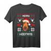 Airedale Terrier - Merry Woofmas Hund Weihnachten Xmas X-Mas T-Shirt für Hundeliebhaber & Fans – Perfektes Weihnachtsgeschenk