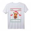 Airedale Terrier - Merry Woofmas Hund Weihnachten Xmas X-Mas T-Shirt für Hundeliebhaber & Fans – Perfektes Weihnachtsgeschenk
