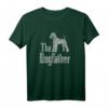 Lustiges Airedale Terrier T-Shirt - The Dogfather Silhouette, Geschenkidee für Hundebesitzer, Züchter & Fans zu Weihnachten & Geburtstag
