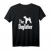 The Dogfather - Lustiges Airedale Terrier T-Shirt als Geschenk für Hundeliebhaber, Hundepapas & Hundezüchter zu Weihnachten, Geburtstag & mehr